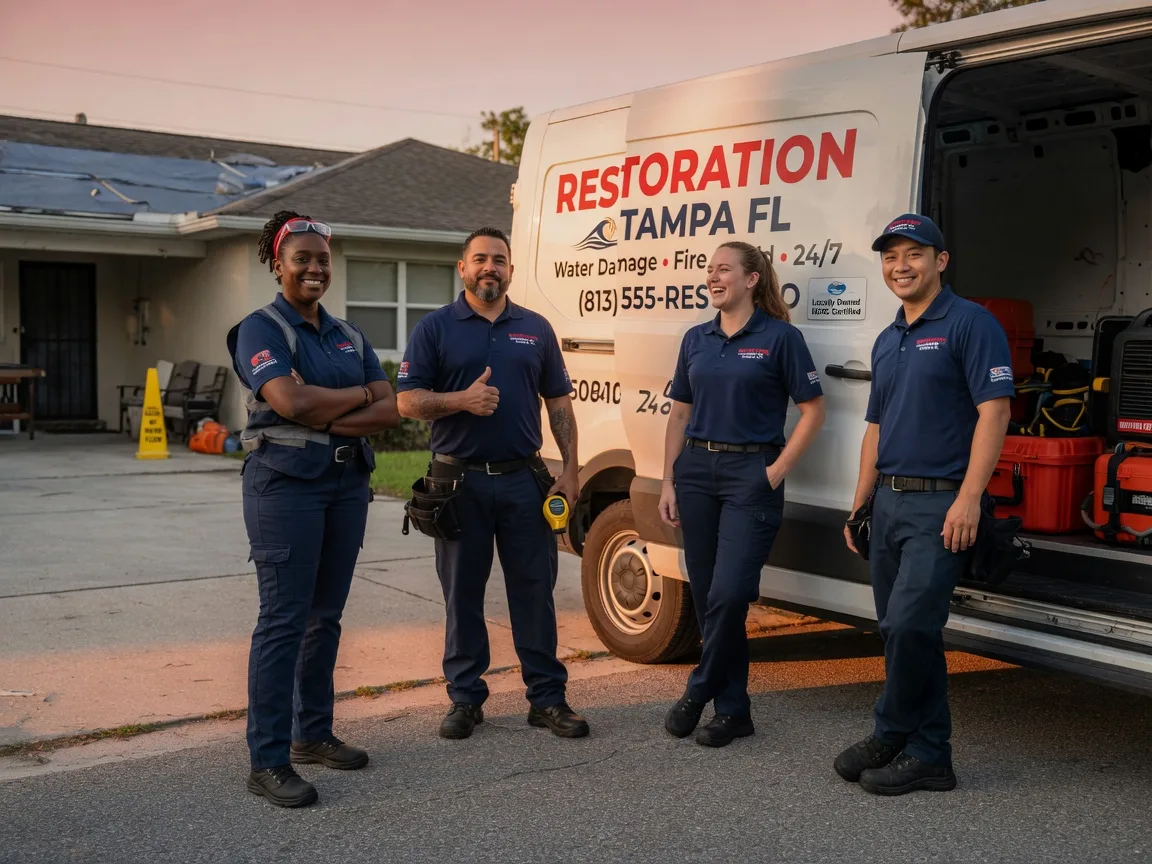 Water Damage Restoration company in Elkhart, IL